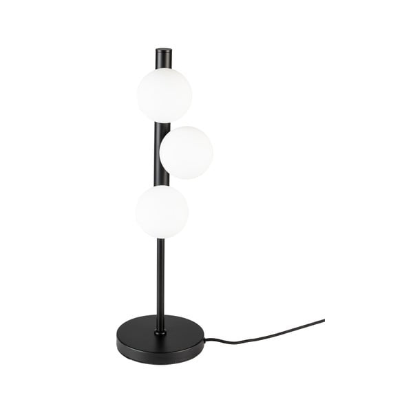 Čierna stolová lampa Monica - White Label