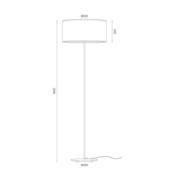 Čierna stojacia lampa Sotto Luce MIKA Xl 1F-image-3