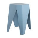 Modrá plastová stolička Cherish – Leitmotiv