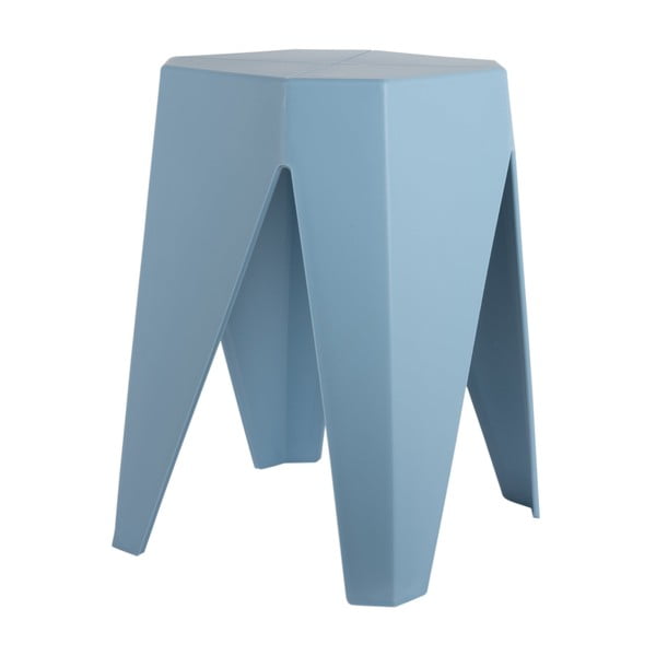 Modrá plastová stolička Cherish – Leitmotiv