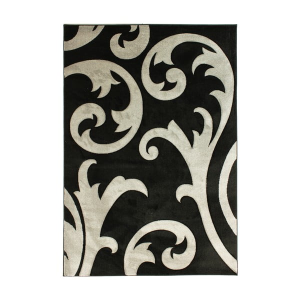 Sivo-čierny koberec Flair Rugs Elude Grey Black, 160 × 230 cm
