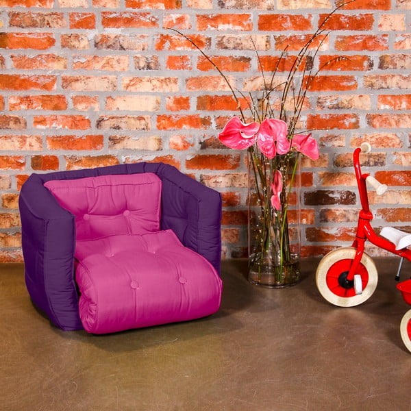 Detské kresielko Karup Baby Dice Pink/Purple-image-1