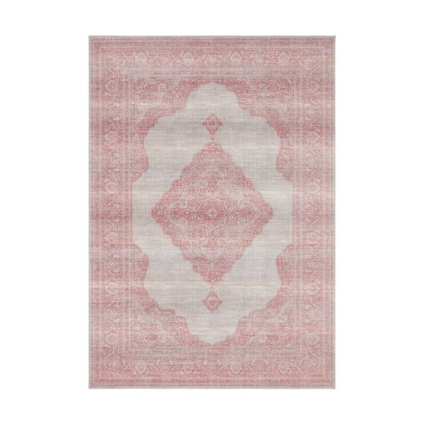 Svetločervený koberec Nouristan Carme, 200 x 290 cm