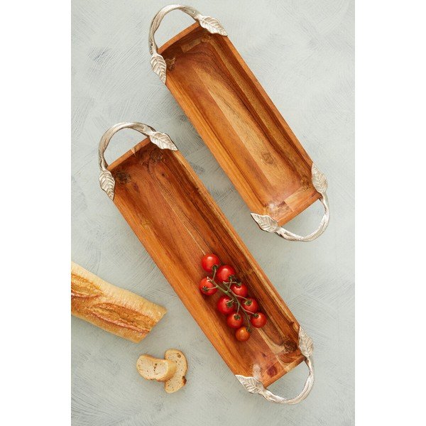 Drevená tácka 14x54 cm Vine – Premier Housewares-image-1