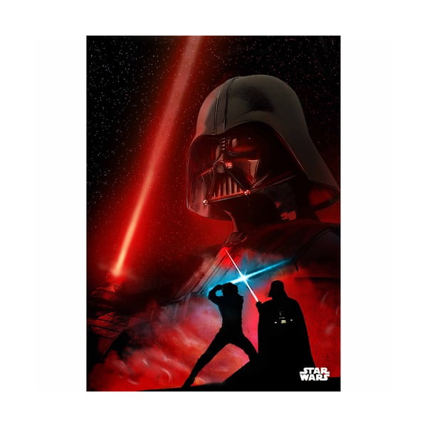 Nástenná ceduľa Duel of the Fates - Darth Vader