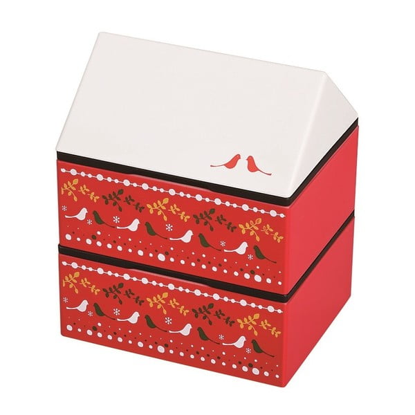 Desiatový box Joli Bento Metsa Red, 725 ml