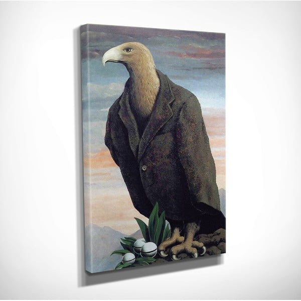 Nástenná reprodukcia na plátne Rene Magritte Nest, 30 × 40 cm