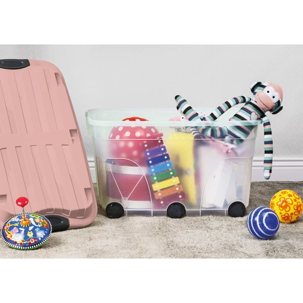 Plastový úložný box s vekom Roller - Rotho-image-2