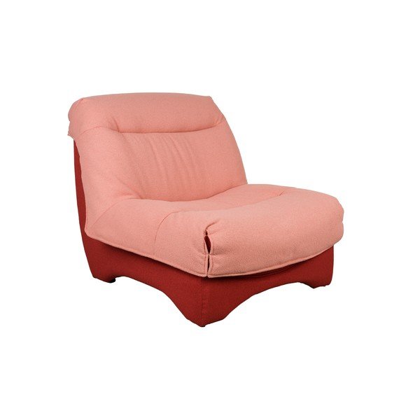 Červené/ružové kreslo Twister – White Label