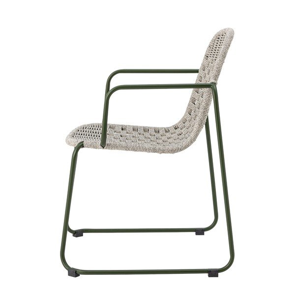 Sivá kovová záhradná stolička Calana – Bloomingville-image-3