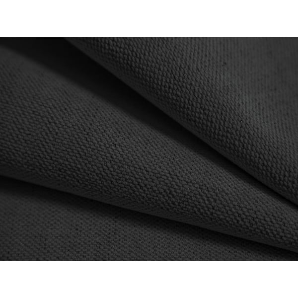 Antracitová čalúnená dvojlôžková posteľ s úložným priestorom/bez čela s roštom 180x200 cm Susan – Micadoni -image-4