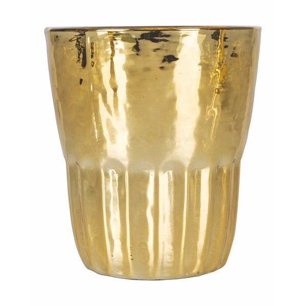 Súprava 6 pohárov v zlatej farbe Villa d'Este Amaro, 100 ml