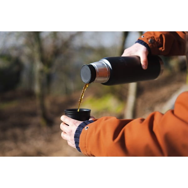 Čierna termoska z nehrdzavejúcej ocele 1 l Adventure To-Go Black – Stanley-image-1