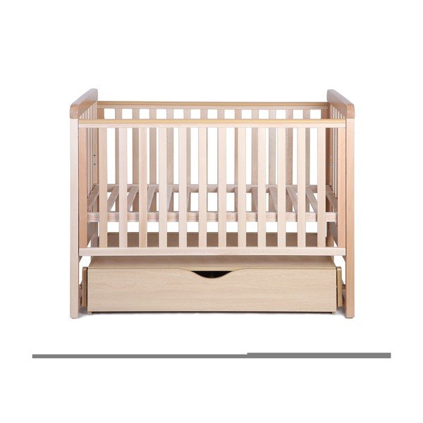 Detská húpacia postieľka z bukového dreva YappyKids Move, 60 x 120 cm-image-1