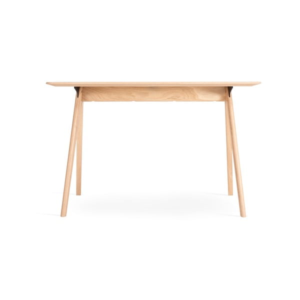 Pracovný stôl z dubového dreva 60x120 cm Ava – Gazzda-image-3