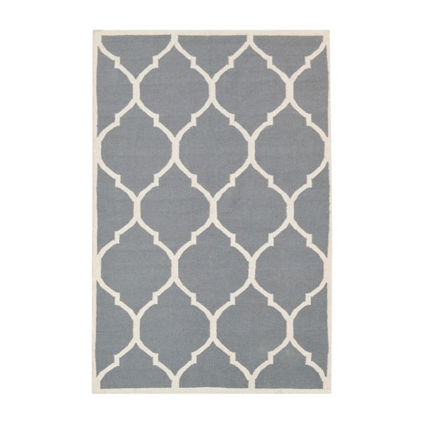 Ručne tkaný koberec Lara Grey, 140 x 200 cm