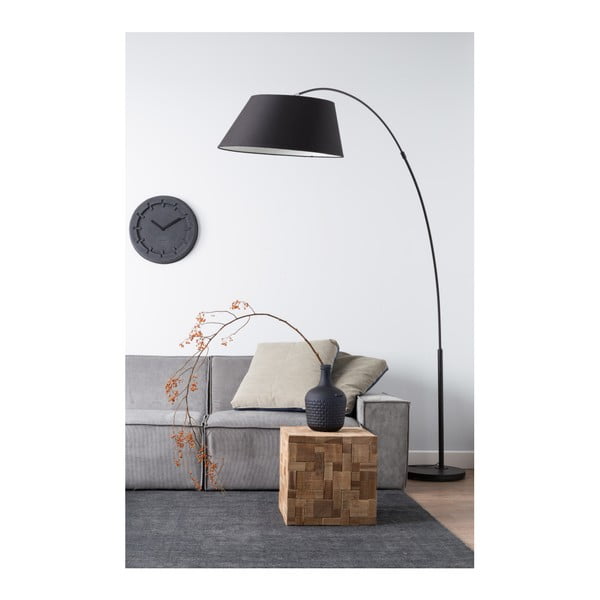 Čierna stojacia lampa Zuiver Arc-image-1
