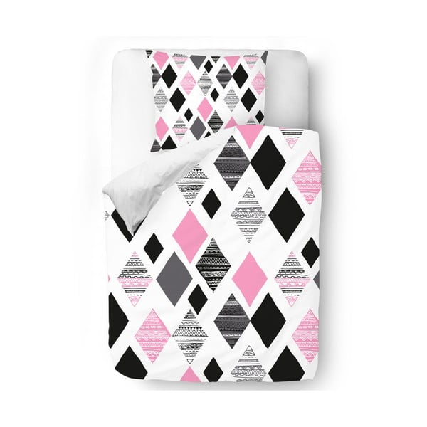 Obliečky Pink Geometry, 140x200 cm