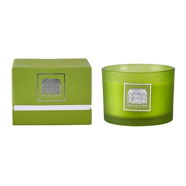 Sviečka s vôňou zeleného čaju a uhorky Villa Collection, 8 cm