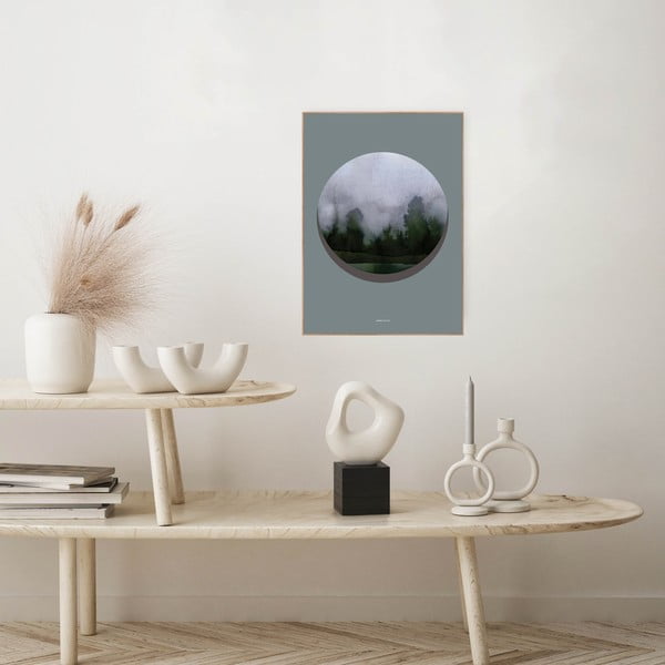 Obraz 30x40 cm Water Circle – Malerifabrikken-image-1