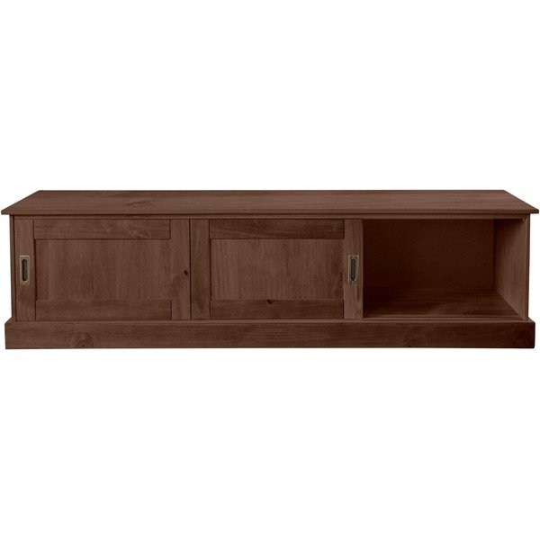 Hnedý TV stolík z borovicového dreva 45x40 cm Harry – Støraa-image-1