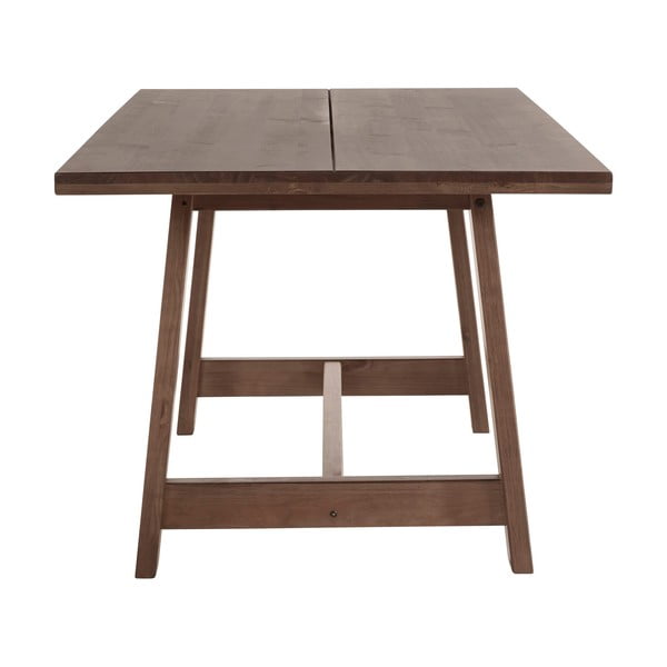 Hnedý jedálenský stôl z borovicového dreva 90x160 cm Derby – Støraa-image-2