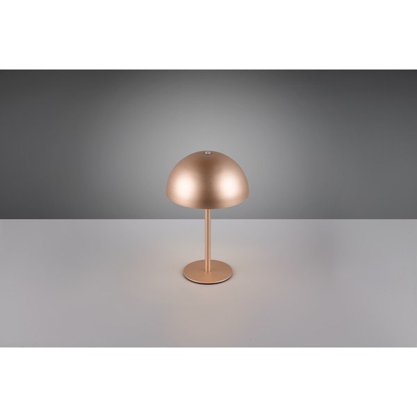 LED stolová lampa v bronzovej farbe s kovovým tienidlom (výška  21 cm) Munoz – Reality-image-2