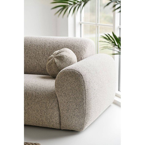 Sivobéžová rohová pohovka (ľavý roh/s leňoškou) Clyde – House Nordic-image-4