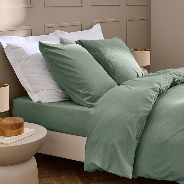 Zelená plachta 140x190 cm Linella – douceur d'intérieur