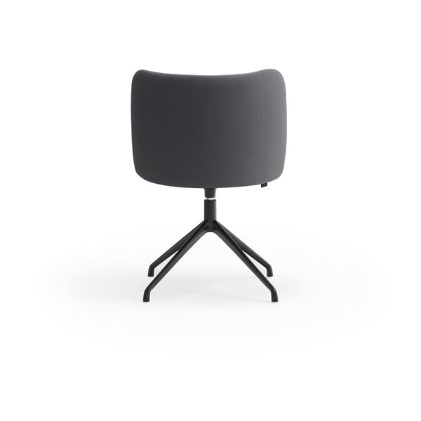 Tmavosivé čalúnené jedálenské kreslo Mogi – Teulat-image-2