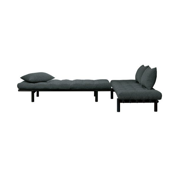 Pohovka s tmavosivým poťahom Karup Design Pace Black/Slate Grey-image-4