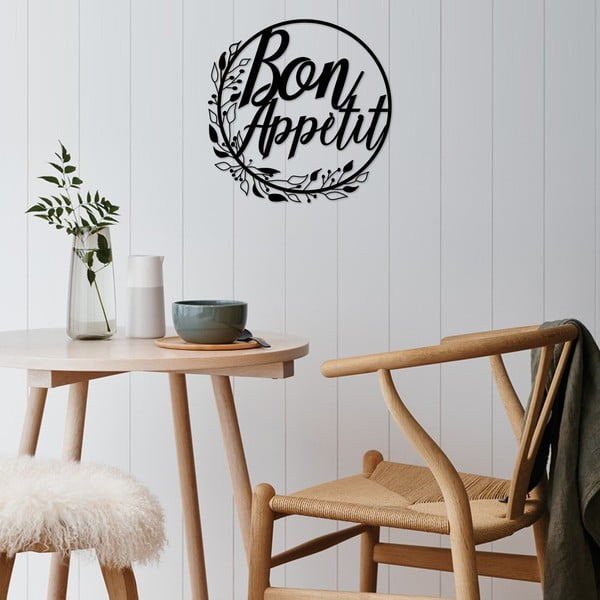 Kovová nástenná dekorácia Bon Appetit – Wallity-image-2
