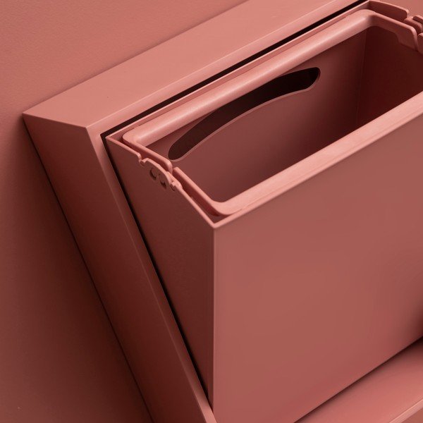 Staroružový odpadkový kôš na triedený odpad/nástenný z recyklovaného plastu Recycling Box – ReCollector-image-4