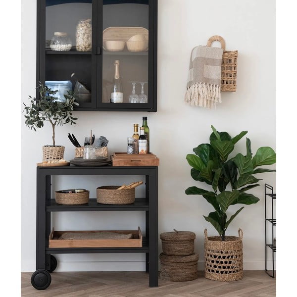 Servírovací stolík na kolieskach 45x75 cm Taormina – House Nordic-image-1