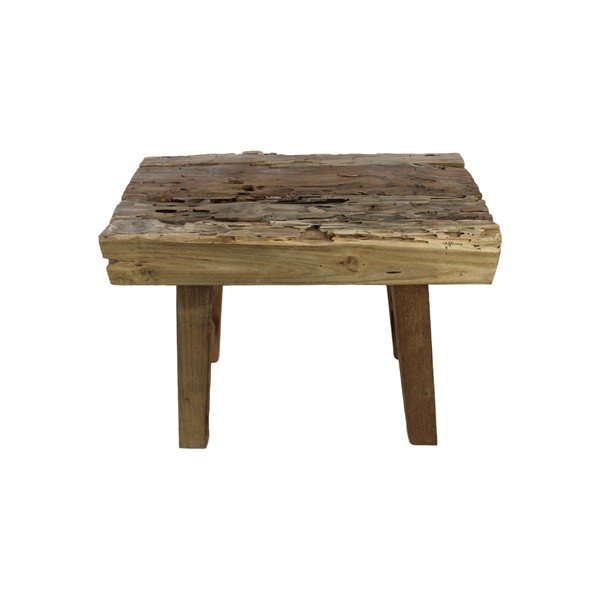 Stolička z teakového dreva HSM Collection Rustic-image-3