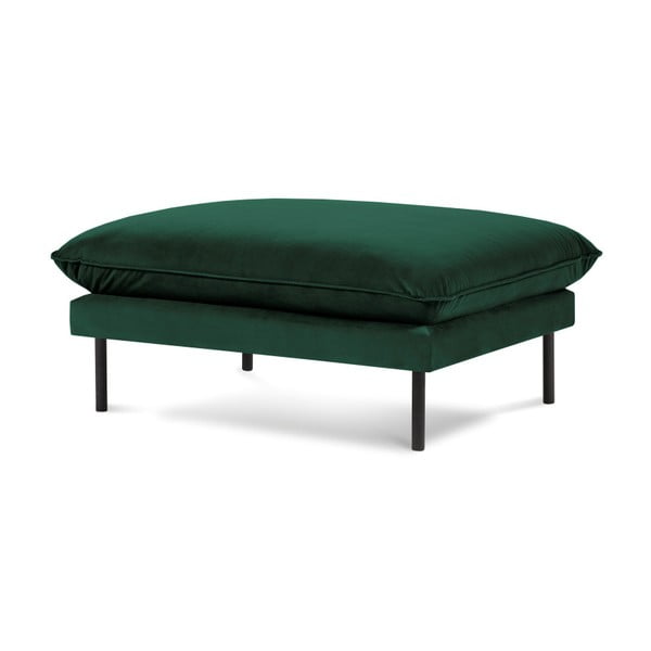 Zelená podnožka Cosmopolitan Design Vienna, 100 × 80 cm