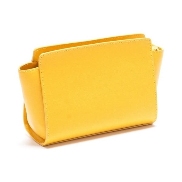 Kožená kabelka Mangotti 446 Giallo-image-4