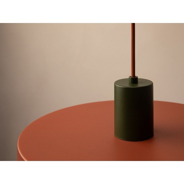 Kovové závesné svietidlo v tehlovej farbe ø 30 cm Ori – Micadoni -image-4