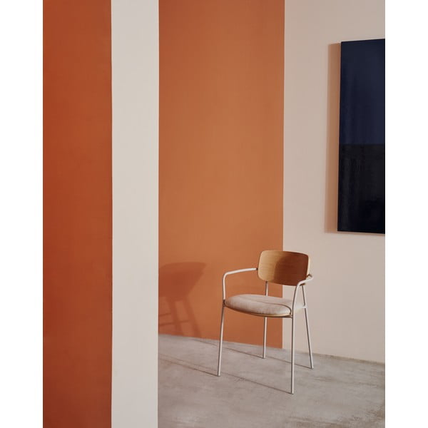 Béžové jedálenské stoličky v súprave 4 ks Maureen – Kave Home-image-1