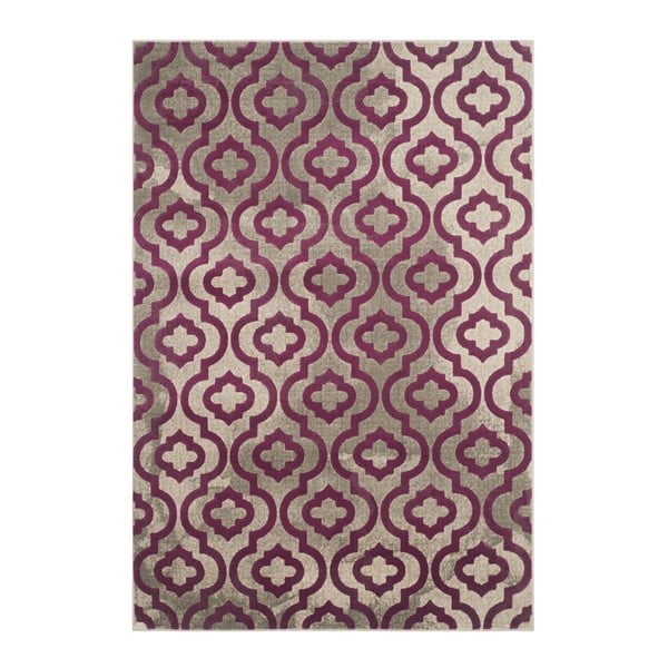Fialový koberec Webtapetti Evergreen, 92 x 152 cm