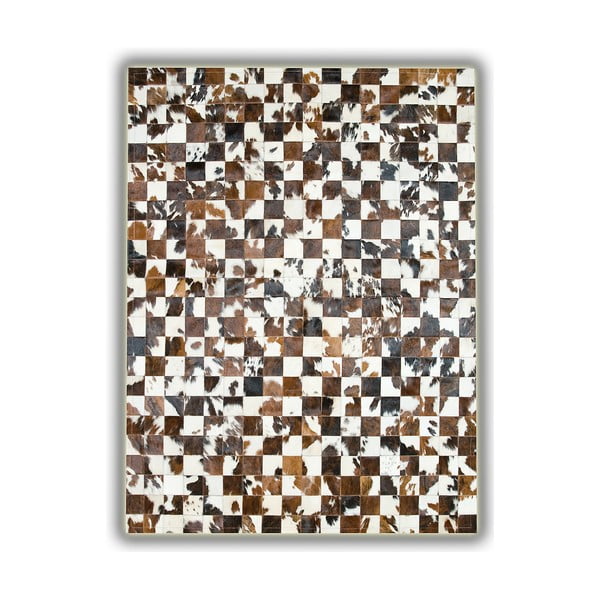 Koberec z pravej kože Alfombra, 150x210 cm