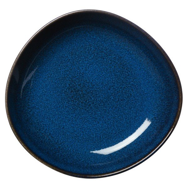 Tmavomodrá kameninová misa Villeroy & Boch Like Lave, 22 x 21 cm-image-2