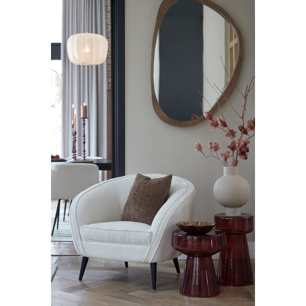 Nástenné zrkadlo s dreveným rámom 120x80 cm Sonora – Light & Living-image-1