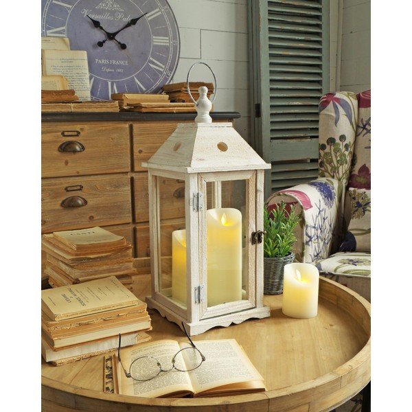 Lampáš Orchidea Old White, 53 cm