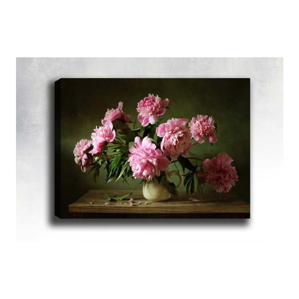 Nástenný obraz na plátne Tablo Center Pink Roses, 40 × 60 cm