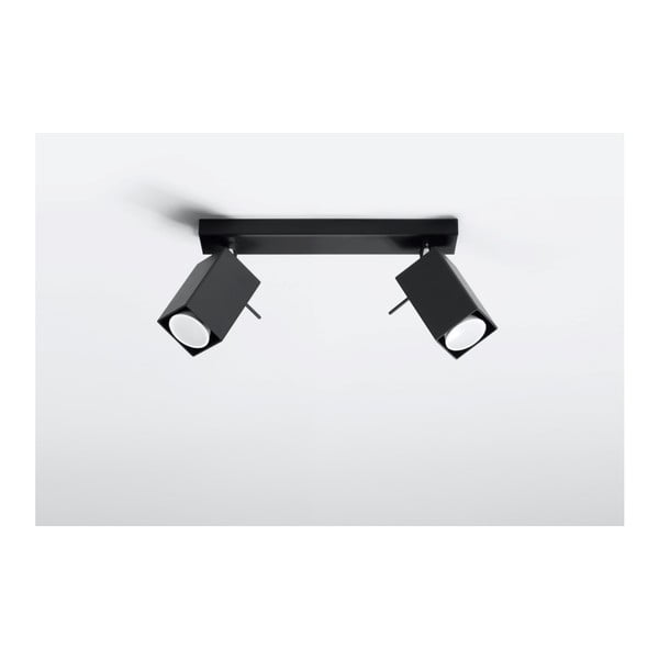 Čierne stropné svietidlo Sollux Toscana-image-1