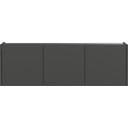 Antracitový TV stolík 138x45 cm Piana – Germania