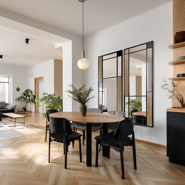 Nástenné zrkadlo 60x150 cm Loft Two-Tone – Styler-image-1