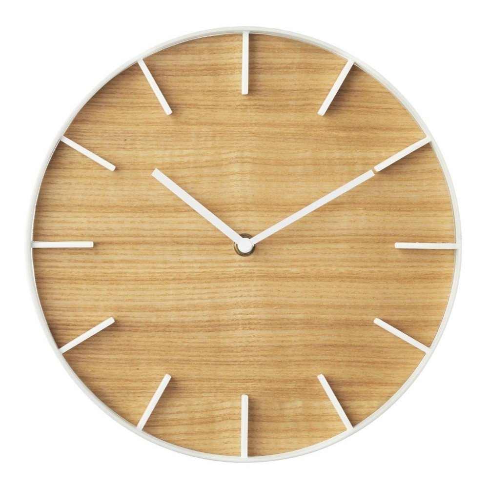 E-shop Nástenné hodiny YAMAZAKI RIn Claro, ⌀ 27 cm