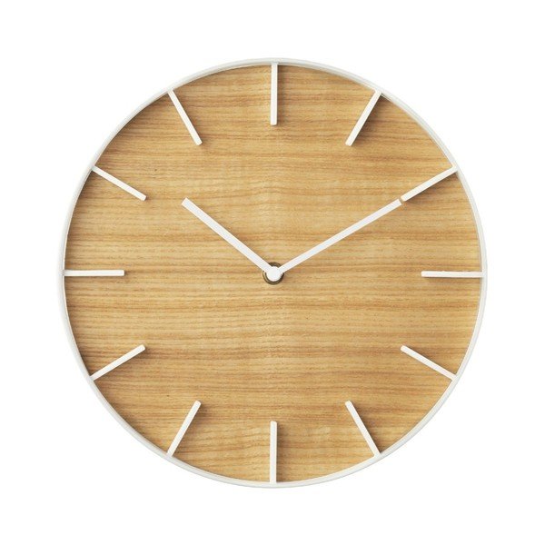 Nástenné hodiny YAMAZAKI RIn Claro, ⌀ 27 cm